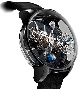 Jacob & Co. Grand Complication Masterpieces Astronomia Tourbillon Black Gold 750.100.30.AB.SD.1NS Replica watch